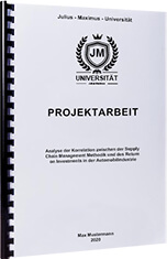 Projektarbeit drucken Spiralbindung