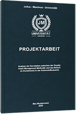 Projektarbeit drucken Premium Hardcover