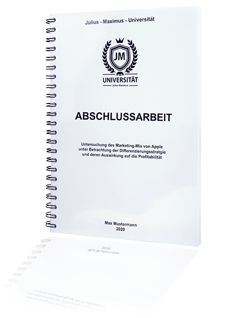 Spiralbindung für Studienarbeiten Spiralbindung für Studienarbeiten
