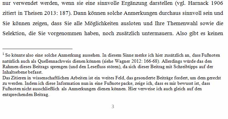 Fussnote Fußnoten Wiederholen Facharbeit – PEMPAW