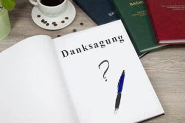 Danksagung Schreiben Bachelorarbeit Masterarbeit