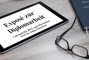 Exposé für die Diplomarbeit schreiben