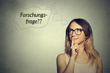 Forschungsfrage für die Projektarbeit formulieren