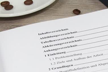 Gliederung & Aufbau der Bachelorarbeit
