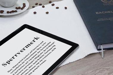 Sperrvermerk für die Bachelorarbeit