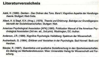 Literaturverzeichnis - das Regelwerk für deine Bachelorarbeit