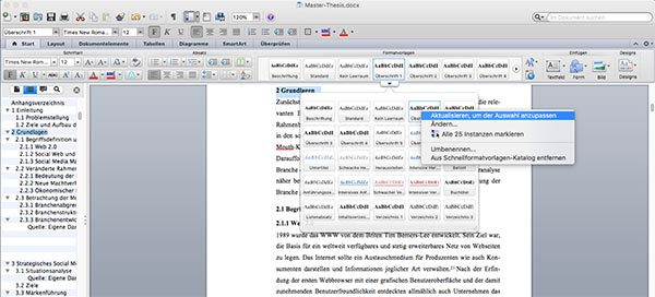 Überschrift-formatieren-Word-Inhaltsverzeichznis-Mac