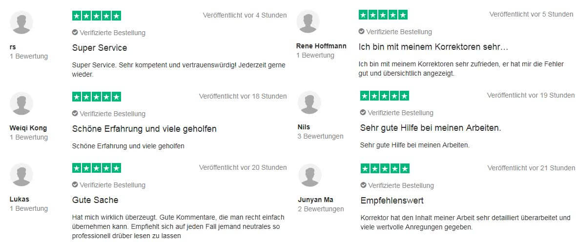 Scribbr Bewertungen