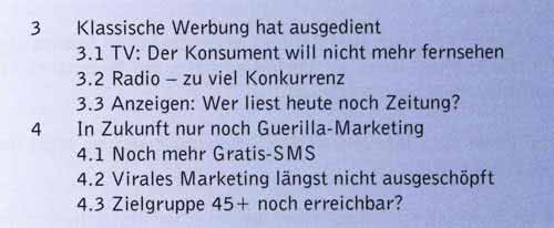 Aufbau Gliederung Bachelorarbeit Muster Vorlage