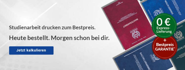 Qualitative Forschung Bachelorarbeit drucken binden