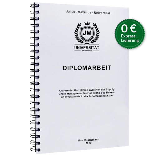 Diplomarbeit drucken Spiralbindung