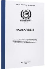 Hausarbeit drucken Klebebindung Tabelle