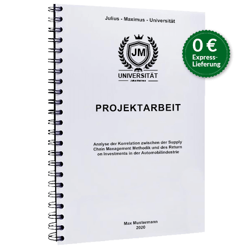 Projektarbeit drucken Spiralbindung