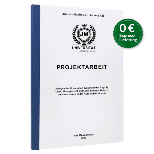 Projektarbeit binden Spiralbindung
