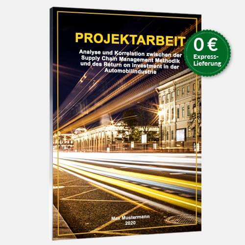 Projektarbeit binden Magazinbindung