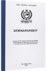 Seminararbeit drucken Klebebindung Tabelle