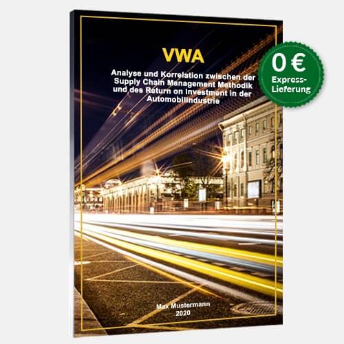 VWA drucken lassen Magazinbindung