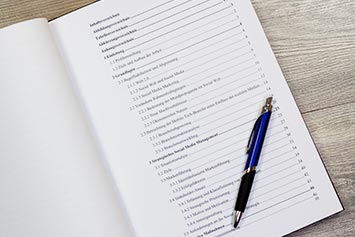 Gliederung Aufbau Bachelorarbeit Inhaltsverzeichnis