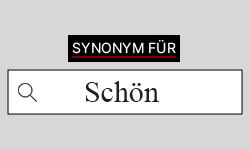 Schön Synonyme-01