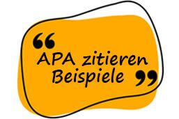 APA-zitieren-Beispiele-Definition