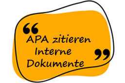 Interne-Dokumente-APA-zitieren-Definition