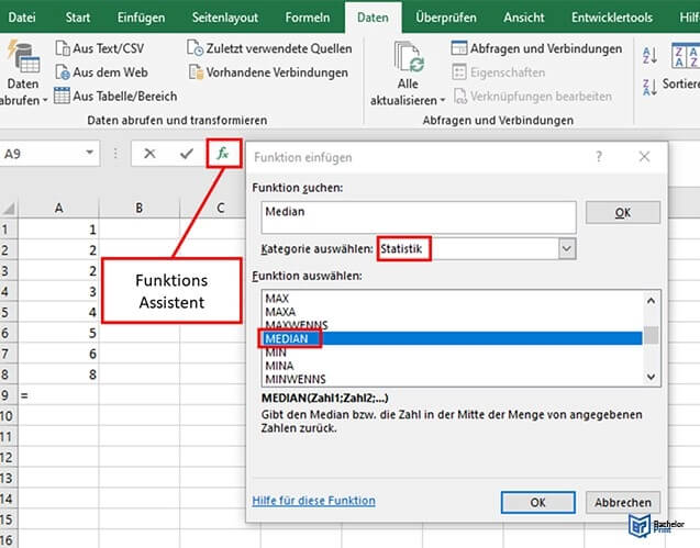 Median-Schritt-3-1-Excel