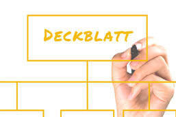 Deckblatt-Definition