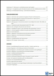 Tabellenverzeichnis-Beispiel Universität zu Berlin 1
