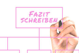 Fazit schreiben-Definition