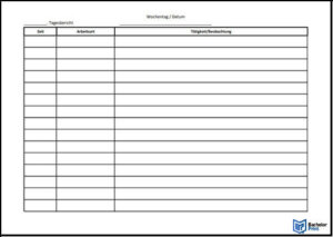Tagesbericht-Praktikum-Beispiel-tabellarischer-Tagesbericht