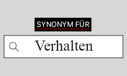 Verhalten-Synonyme-01