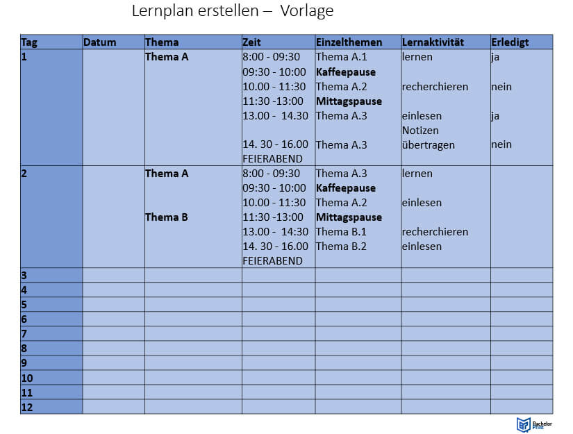 Lernplan-erstellen-Vorlage