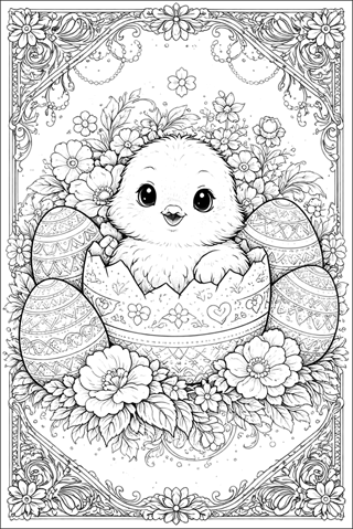 Ausmalbilder-Ostern-Erwachsene-03 Ausmalbilder-Ostern-Erwachsene-03